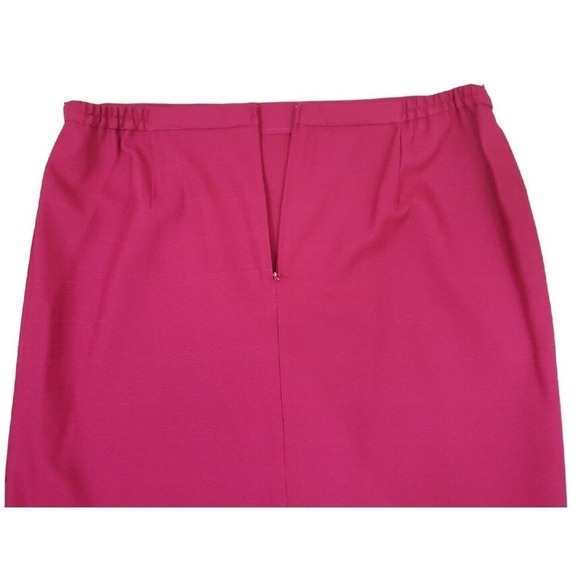 Vintage BFA ~Woman Plus Size 20W~ Raspberry Skirt/Blazer2 Pc. Suit Unlined. - Picture 11 of 16